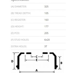 BRAKE DRUM REPL DAF