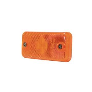 Amber LED Marker Lamp with 4 LEDs 12V