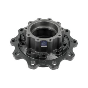 WHEEL HUB, WITHOUT BEARINGS, WITHOUT ABS RING