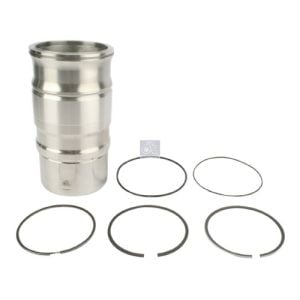 CYLINDER LINER, WITH PISTON RINGS
