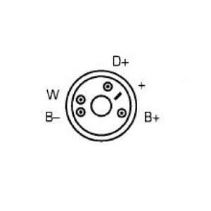 ALTERNATOR TO FIT SCANIA 4 SERIES