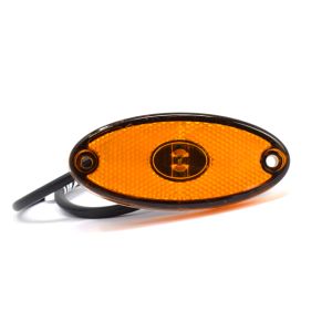 FLATPOINT 2 LED AMBER SIDE MARKER 24V
