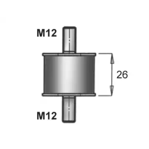 EXHAUST MOUNTING TO SUIT - DAF