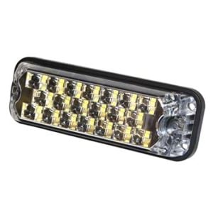 WARNING LAMP 32 LED AMBER 10-49V