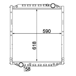 RADIATOR TO REPL MAN TGA