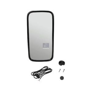 MIRROR HEAD 377X189MM L/R HEATED MAN