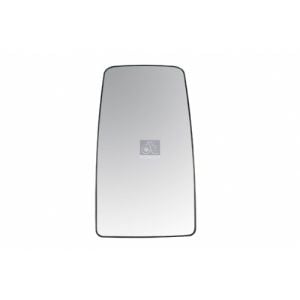 REPLACEMENT MIRROR GLASS HEATED 381X201MM MAN TGS TGX