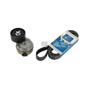 BELT TENSIONER, COMPLETE, WITH MULTIRIBBED BELT