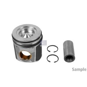 PISTON, COMPLETE WITH RINGS