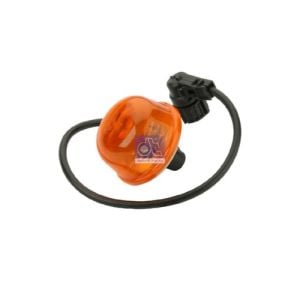 TURN SIGNAL LAMP, COMPLETE, WITHOUT BULB