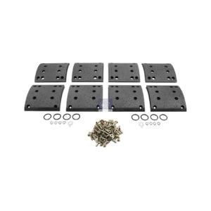 DRUM BRAKE LINING KIT, AXLE KIT - OVERSIZE