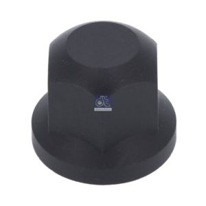 Black Plastic Wheel Nut Cover