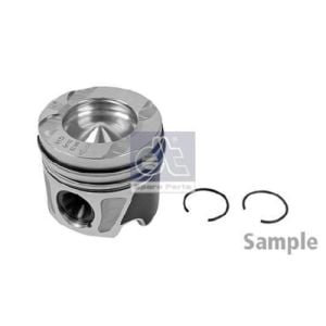 PISTON, COMPLETE WITH RINGS