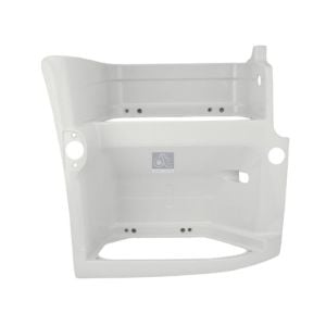 STEP WELL CASE, RIGHT, WHITE PAINTED