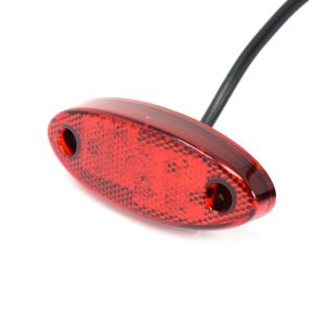 RUBBOLITE RED LED MARKER LAMP 12-24V 881/62/05