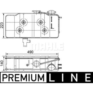 MAHLE EXPANSION TANK **PREMIUM LINE**