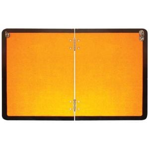 HAZARD PLATE - VERTICAL HINGE (STEEL)