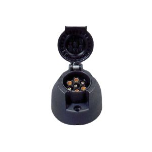 7-PIN 12V POLYPROPYLENE SOCKET N-TYPE