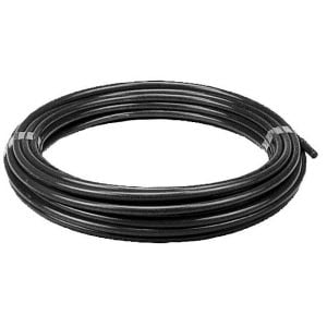 Flexible Nylon Tubing - 6mm Black - 15m