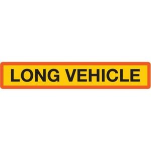 REAR MARKER BOARD - TYPE 4 (SINGLE) ALUMINIUM