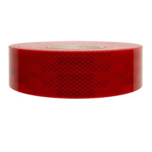 CONSPICUITY TAPE - RED - TO ECE 104 STANDARDS 50MM X 50M
