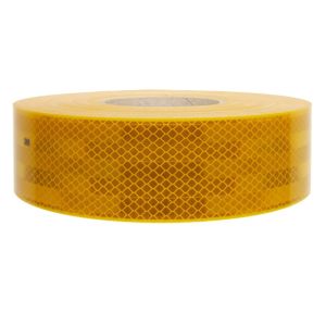 CONSPICUITY TAPE- YELLOW - TO ECE 104 STANDARDS 50MM X 12.5M