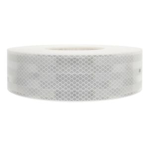 CONSPICUITY TAPE- WHITE - TO ECE 104 STANDARDS 50MM X 50M