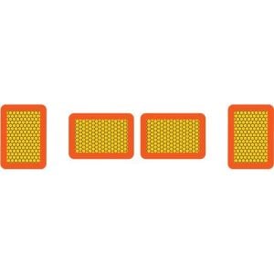 REAR MARKER BOARD - TYPE 8 (SUPPLIED IN SETS OF 4)