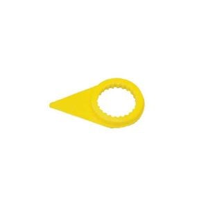 38MM CHECKPOINT WHEEL NUT INDICATOR YELLOW