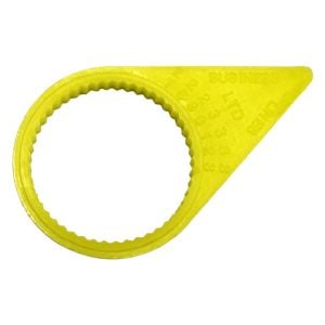 CHECKPOINT WHEEL NUT INDICATOR - 33MM YELLOW