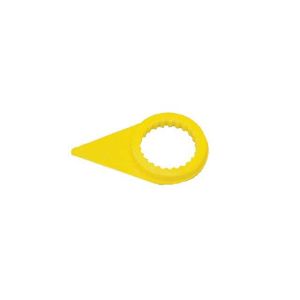 40MM CHECKPOINT WHEEL NUT INDICATOR YELLOW