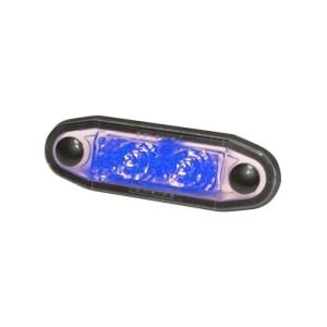 0.5m BLUE LED OBLONG MARKER LAMP.	