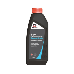 Super Coldmaster Antifreeze & Coolant - Concentrated bottle. Premium MEG-based engine coolant suitable for all vehicles, including those with ferrous and aluminium engines, providing 2 years of protection against freezing and overheating.