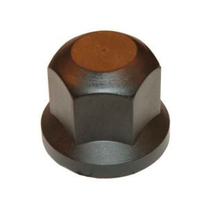 Black Plastic Wheel Nut Cover