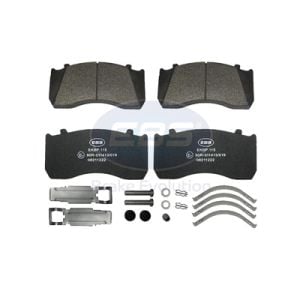EUROPEAN BRAKING SYSTEMS BRAKE PAD SET EKBP.115