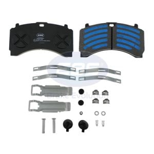 EBS BRAKE PAD SET E11 C/W F/KIT