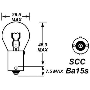 SCC 290 24V 21W BULB