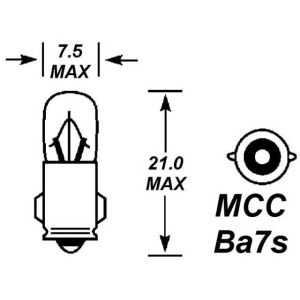 MCC 281 12V 2W BULB