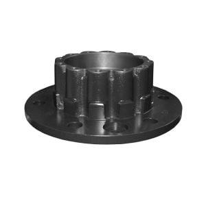 IVECO WHEEL HUB W/O BEARINGS FOR REAR AXLE