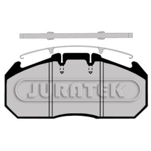 JURATEK BRAKE PAD SET JCP1404