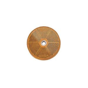 ASPOECK ROUND REFLECTOR AMBER 60MM (15-5412-077)