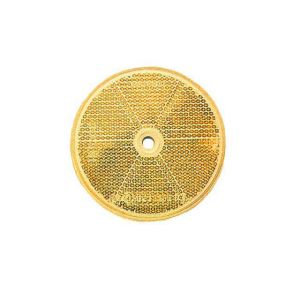 ASPOECK ROUND REFLECTOR AMBER 80MM (15-5422-017)