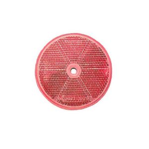 ASPOECK ROUND REFLECTOR RED 80MM (15-5421-037)