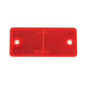 ASPOECK OBLONG REFLECTOR RED 90 X 40MM (15-5430-077)