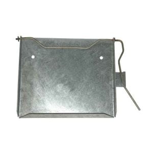 NUMBER PLATE HOLDER GALVANISED FINISH