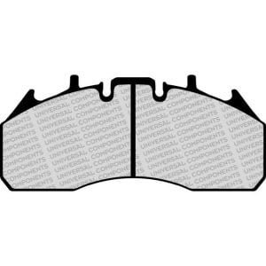 UNIVERSAL COMPONENTS BRAKE PAD SET KLTE0225RU