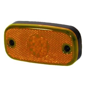 AMBER LED SIDE MARKER 24V