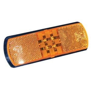 LED SIDE MARKER LAMP C/W FLUSH BKT