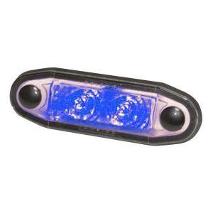 BLUE LED MARKER CW 500MM FLY LEAD