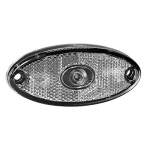 FLATPOINT 2 LED CLEAR MARKER LAMP